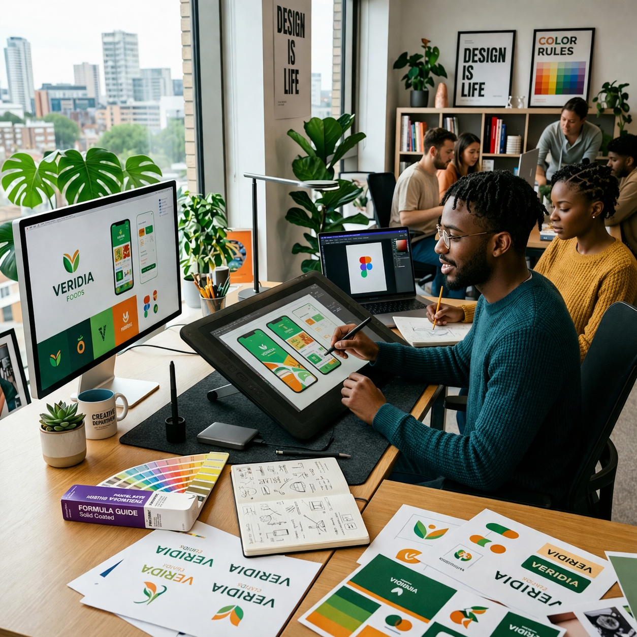 Création Graphique en Agence